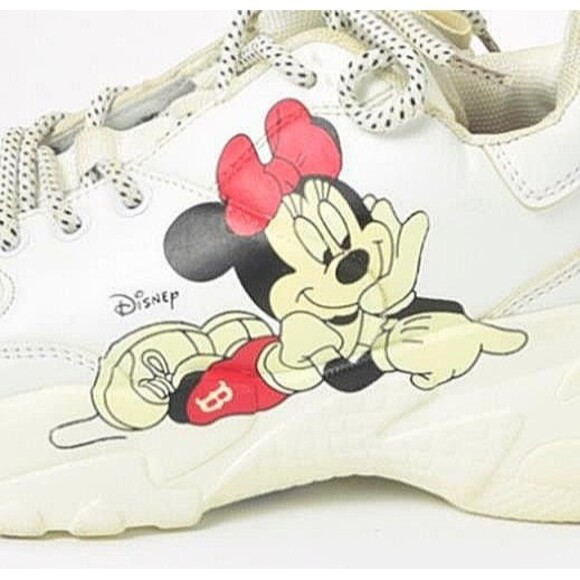 MLB & Disney Collaboration Boston Red Sox's Minni Mouse Chunky Sneaker Size 6.5 - Picture 7 of 9